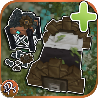 Overgrown Machinery Themed Furniture Set